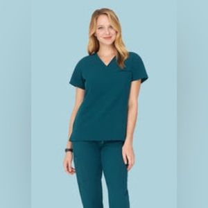 Mandala scrub set size XL Caribbean Blue